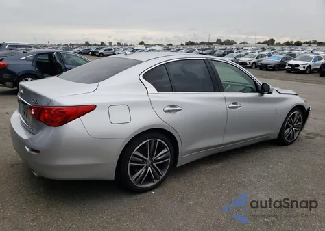 2014 Infiniti Q50 Base из США, поврежденный, VIN JN1BV7AP5EM691673